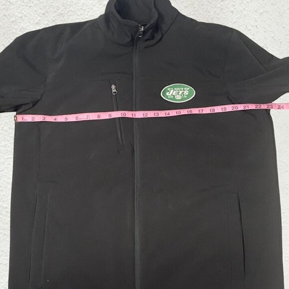 NFL New York Jets Performance Jacket Black Size Medium - Picture 14 of 14